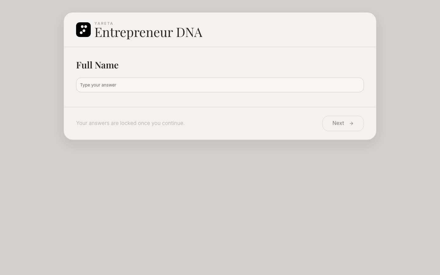 Entrepreneur DNA demographics